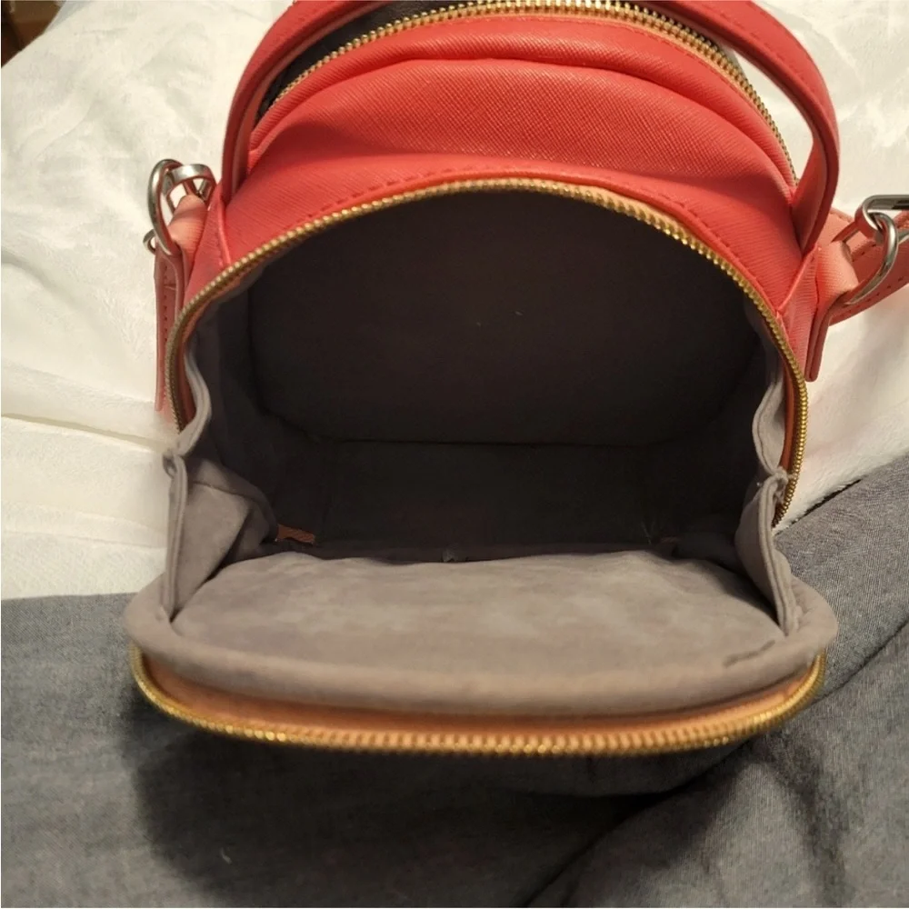 Coral Pink little girls Crossbody Bag